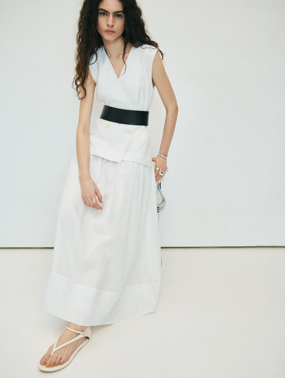 🔥Last 1🔥MANGO Combination Dress - Picture 6 of 8